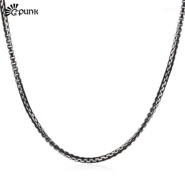 black box chain 3mm trendy necklace for men mens boys jewelry whole aluminium alloy 3 size n204g13711466, Silver
black box chain 3mm trendy necklace for men mens boys jewelry whole aluminium alloy 3 size n204g13711466, Silver