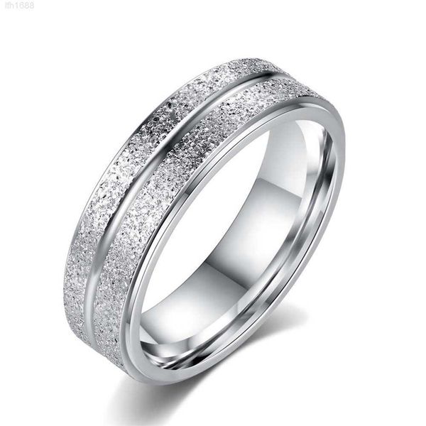 stainless steel upscale fashion double-layer frosted ring women's first jewelry wholesale, Silver
stainless steel upscale fashion double-layer frosted ring women's first jewelry wholesale, Silver