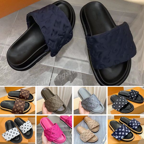 luxury pool pillow mules designer women sandals sunset flat comfort mules padded front strap slippers genuine leather fashionable easy-to-we, White;red
luxury pool pillow mules designer women sandals sunset flat comfort mules padded front strap slippers genuine leather fashionable easy-to-we, White;red