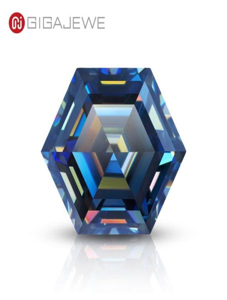 gigajewe loose moissanite handcutting hexagon cut blue color vvs1 premium gems for jewelry making7090881, Black
gigajewe loose moissanite handcutting hexagon cut blue color vvs1 premium gems for jewelry making7090881, Black