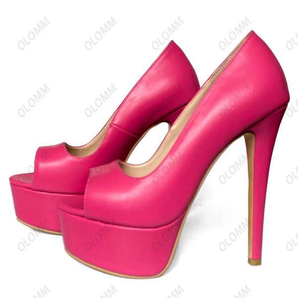 olomm new arrival women platform pumps stiletto heel peep toe pretty 14 colors evening prom shoes women us size 5-20, Black
olomm new arrival women platform pumps stiletto heel peep toe pretty 14 colors evening prom shoes women us size 5-20, Black