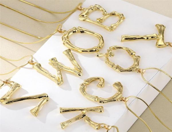 26 letters initial alphabet big bamboo name necklace for women big exaggerated gold metal simple fashion jewelry gifts3938873, Silver
26 letters initial alphabet big bamboo name necklace for women big exaggerated gold metal simple fashion jewelry gifts3938873, Silver