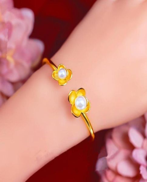 bangle butterfly flower pearl yellow gold filled girlwomenwife romantic anniversary gift1381222, Black
bangle butterfly flower pearl yellow gold filled girlwomenwife romantic anniversary gift1381222, Black