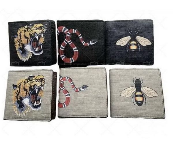 mens designers animal short wallet leather black snake tiger bee wallets women long style luxury purse wallet card holders with gift box goo, Red;black
mens designers animal short wallet leather black snake tiger bee wallets women long style luxury purse wallet card holders with gift box goo, Red;black