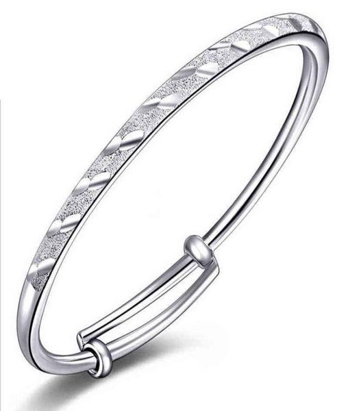 new trendy scrub adjustable bangle 925 silver jewelry woman bracelet bangles7660942, Black
new trendy scrub adjustable bangle 925 silver jewelry woman bracelet bangles7660942, Black
