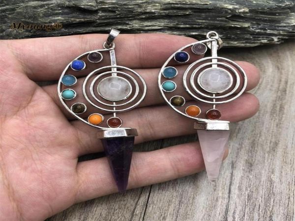 pendant necklaces 7 chakra healing crystal amulet necklace pendants natural stones rose quartzs pendulum my220634pendant6620116, Silver
pendant necklaces 7 chakra healing crystal amulet necklace pendants natural stones rose quartzs pendulum my220634pendant6620116, Silver