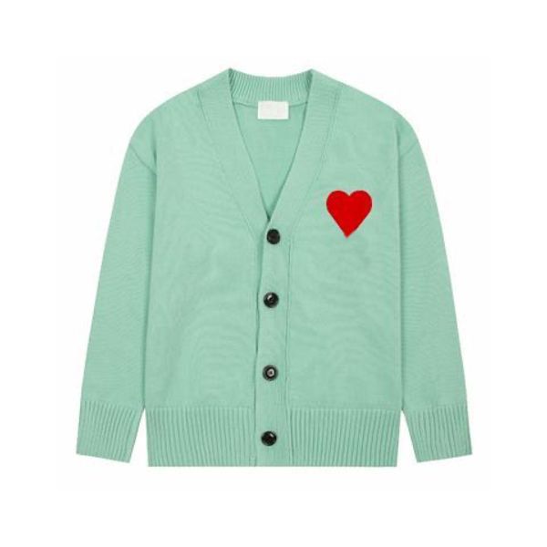 amis fashion paris designer men's sweater de coeur macaron love cardigan men women embroidered long sleeve loose clothes womens mes lgx, White;black
amis fashion paris designer men's sweater de coeur macaron love cardigan men women embroidered long sleeve loose clothes womens mes lgx, White;black