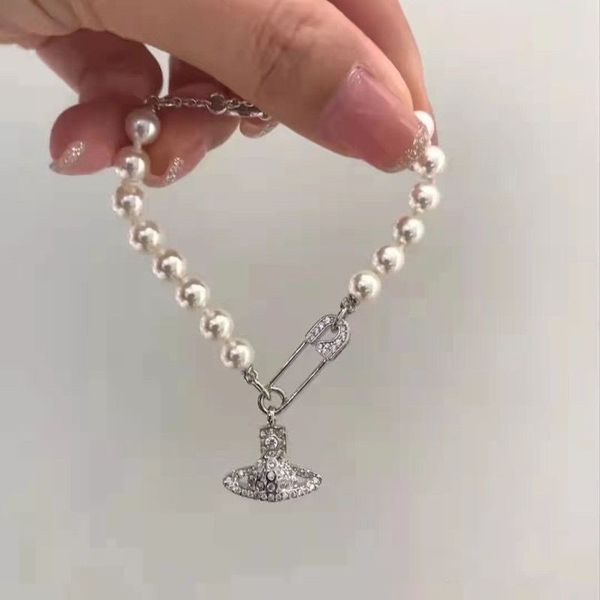 paper clip pearl bracelet love chain saturn bangle creative design elegant bracelet women's jewelry, Black
paper clip pearl bracelet love chain saturn bangle creative design elegant bracelet women's jewelry, Black