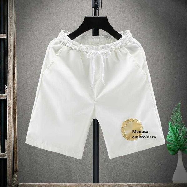summer shorts mens beach pants medusa embroidered pants designer shorts men casual short trousers, White;black
summer shorts mens beach pants medusa embroidered pants designer shorts men casual short trousers, White;black
