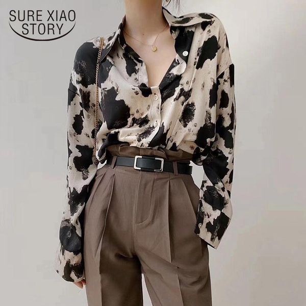 shirts cow print button up shirts women long sleeve blouse korean fashion clothes chiffon streetwear plus size spring new 13486, White
shirts cow print button up shirts women long sleeve blouse korean fashion clothes chiffon streetwear plus size spring new 13486, White