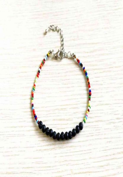 fashion adjustable bracelet rainbow bracelets multi color mini lava stone bracelet beaded bangle colorful8617560, Black
fashion adjustable bracelet rainbow bracelets multi color mini lava stone bracelet beaded bangle colorful8617560, Black
