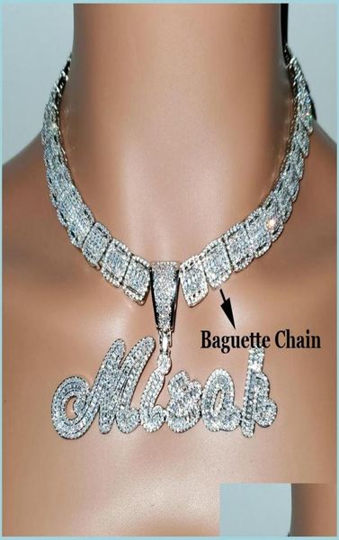 pendant necklaces custom brush cursive iced out letter pendant name necklace baguettes chain micro paved cz personalized hiphop je4021740, Silver
pendant necklaces custom brush cursive iced out letter pendant name necklace baguettes chain micro paved cz personalized hiphop je4021740, Silver