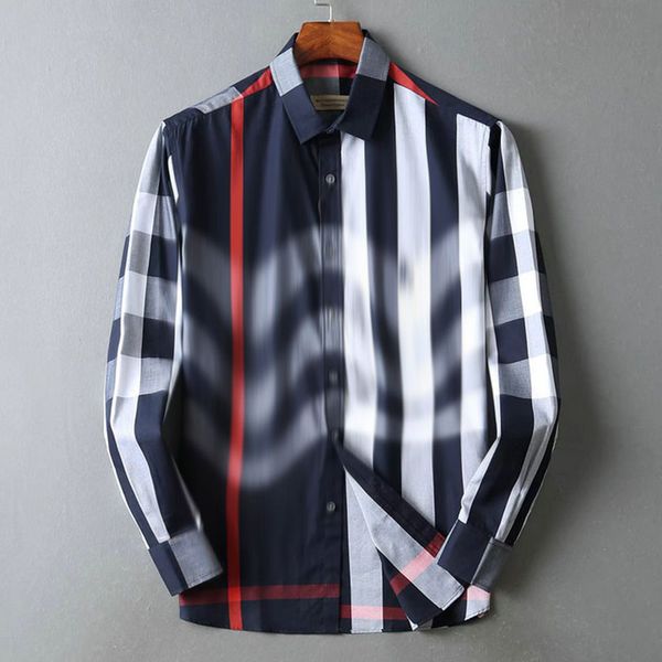 mens casual shirt designer polo burbrery polos collar long sleeve men cotton fashion classic comfortable and breathable business bur casual, White;black
mens casual shirt designer polo burbrery polos collar long sleeve men cotton fashion classic comfortable and breathable business bur casual, White;black