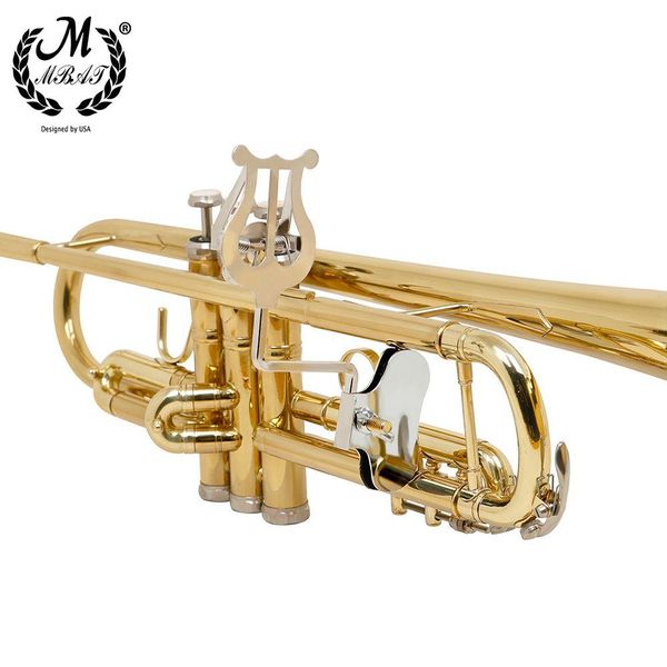 

brass m mbat universal music stand marching band trumpet trombone metal sheet music clip woodwind brass instrument parts accessories