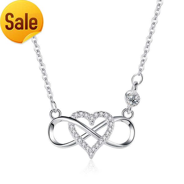 trendy woman gift jewellery 925 sterling silver micro pave cz heart infinity pendant necklace
trendy woman gift jewellery 925 sterling silver micro pave cz heart infinity pendant necklace
