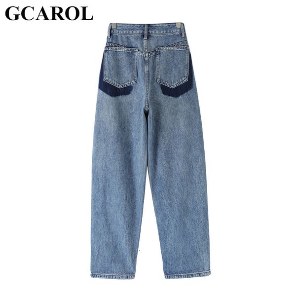 women's pants s gcarol 2023 women high elastic waist straight denim jeans 876 cotton 2 pockets fashion classic streetwear draped 230512, Black;white
women's pants s gcarol 2023 women high elastic waist straight denim jeans 876 cotton 2 pockets fashion classic streetwear draped 230512, Black;white