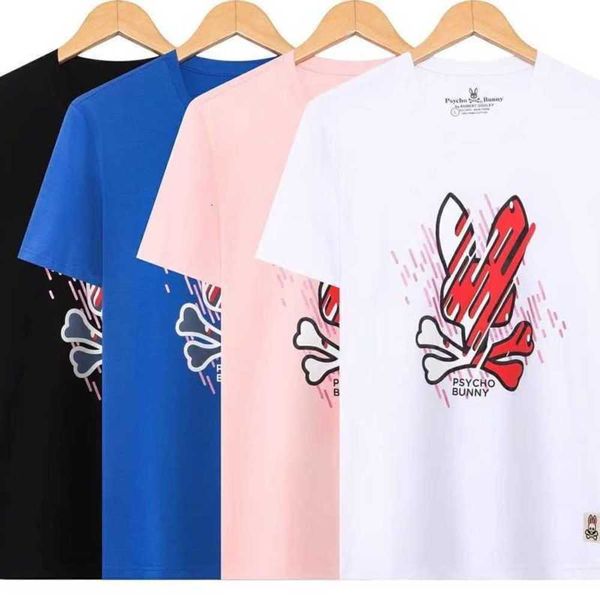 23 new psycho bunny tshirt skeleton rabbit flocking printing cartoon embroidery pattern short sleeve fashion brand casual men and women 17te, White;black
23 new psycho bunny tshirt skeleton rabbit flocking printing cartoon embroidery pattern short sleeve fashion brand casual men and women 17te, White;black