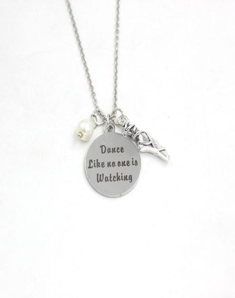new arrival stainless steel necklace dance necklace dance like no one is watching charms pendant necklace dance gift ballerina gif1141083, Silver
new arrival stainless steel necklace dance necklace dance like no one is watching charms pendant necklace dance gift ballerina gif1141083, Silver