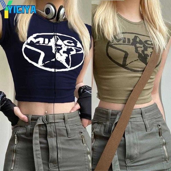 yiciya women's t shirts star-pattern print short sleeve round neck bodycon crop t-shirt sleeves tee-shirts female, White
yiciya women's t shirts star-pattern print short sleeve round neck bodycon crop t-shirt sleeves tee-shirts female, White