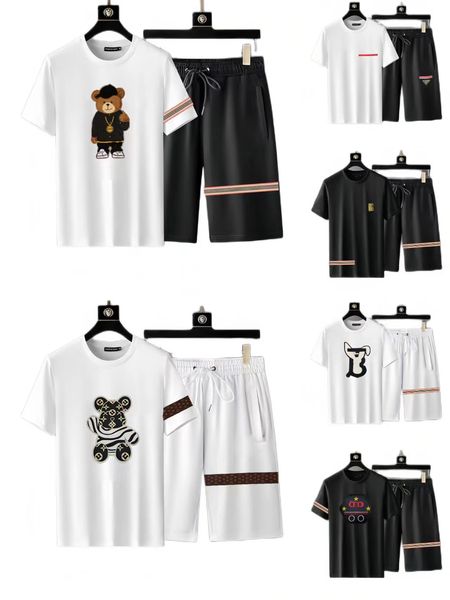 designer mens sportswear t shirt set plush embroidery letter street popular clothing casual loose summer set beach pants tshirt outdoor spor, Gray
designer mens sportswear t shirt set plush embroidery letter street popular clothing casual loose summer set beach pants tshirt outdoor spor, Gray