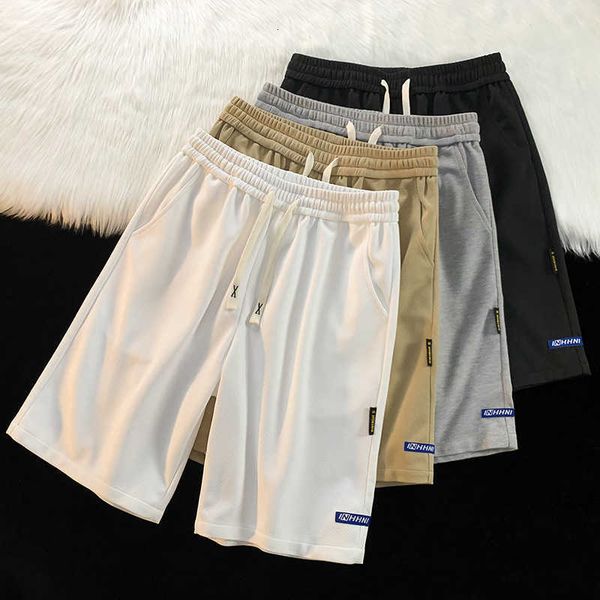 men's shorts summer thin straight loose casual capris trendy basketball pants work suit beach sports, White;black
men's shorts summer thin straight loose casual capris trendy basketball pants work suit beach sports, White;black