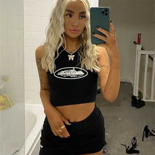 women's t-shirt summer slim render short black sleeveless o crop tank y2k crop vest wholesale 220525exvz, White
women's t-shirt summer slim render short black sleeveless o crop tank y2k crop vest wholesale 220525exvz, White
