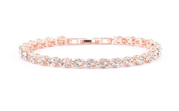 women exquisite luxury roman crystal bracelet for wedding gift korean rose gold silver color chain bracelets jewelry5142325, Black
women exquisite luxury roman crystal bracelet for wedding gift korean rose gold silver color chain bracelets jewelry5142325, Black