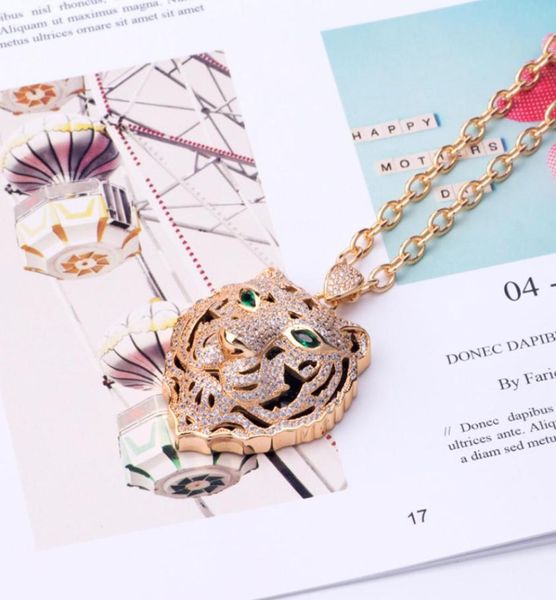 high edition full diamonds paved leopard tiger head pendant necklace women girls cubic zirconia titanium steel wedding jewelry col2138875, Silver
high edition full diamonds paved leopard tiger head pendant necklace women girls cubic zirconia titanium steel wedding jewelry col2138875, Silver