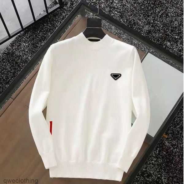 pattern wool with letters mens sweaters colorful round neck sweatshirts knits long sleeevs outwears warm man prad sweater 1kw8, White;black
pattern wool with letters mens sweaters colorful round neck sweatshirts knits long sleeevs outwears warm man prad sweater 1kw8, White;black