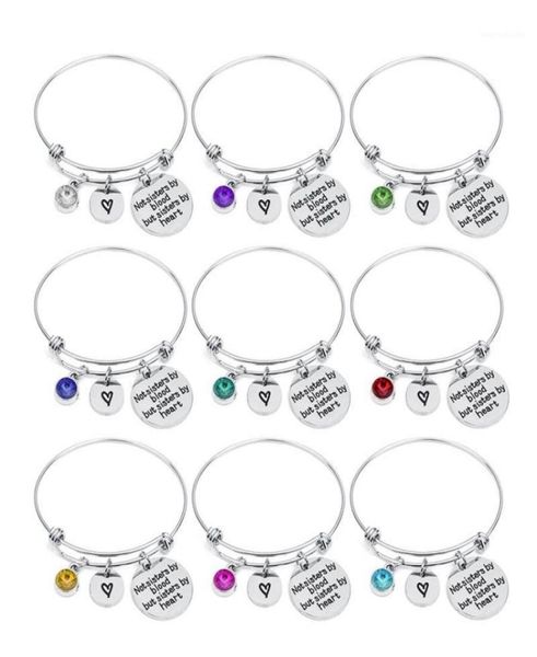 bangle 1pclot personalised stainless steel birthstone bracelet quotnot sisters by blood but heartquot 12 months crystal bangl3374183, Black
bangle 1pclot personalised stainless steel birthstone bracelet quotnot sisters by blood but heartquot 12 months crystal bangl3374183, Black