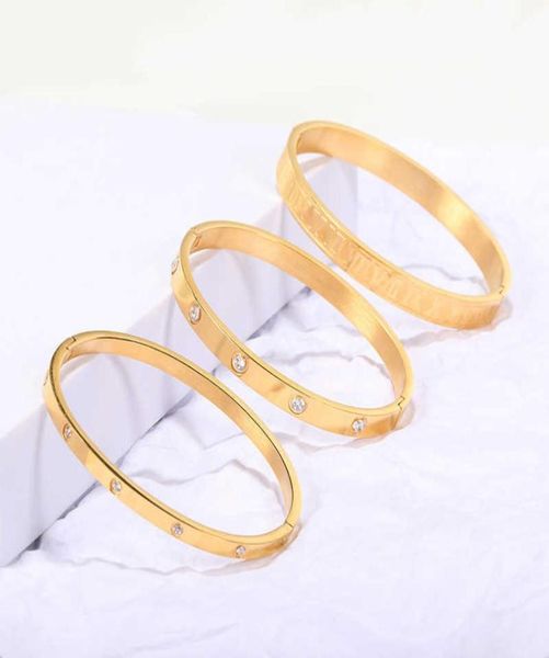 wedding jewelry bangle classic zircon set stainls steel roman digital snap open couple bracelet valentine039s day gifts2769122, Black
wedding jewelry bangle classic zircon set stainls steel roman digital snap open couple bracelet valentine039s day gifts2769122, Black