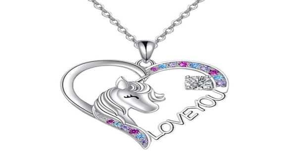 children039s unicorn pendant necklace for women cartoon animal rainbow horse crystal7974956, Silver
children039s unicorn pendant necklace for women cartoon animal rainbow horse crystal7974956, Silver