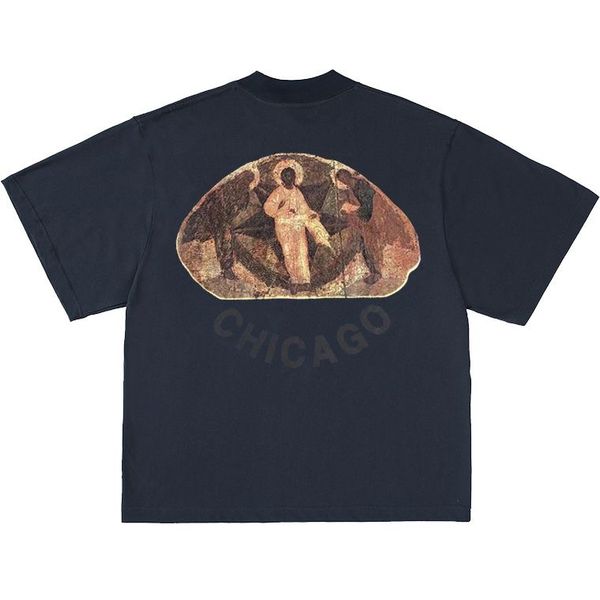 fashion designer mens tshirts high version cpfm brand jesus king three god oil painting tees street loose short sleeve t-shirt asia size s-x, White;black
fashion designer mens tshirts high version cpfm brand jesus king three god oil painting tees street loose short sleeve t-shirt asia size s-x, White;black
