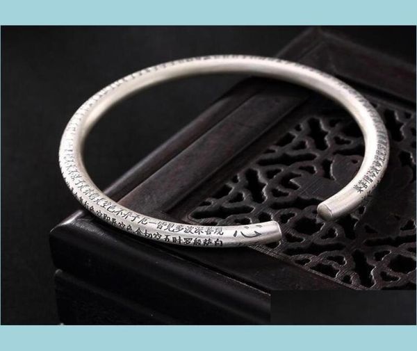 bangle s999 sterling sier prajna paramita heart sutra pure bracelet retro opening tibetan buddhist drop delivery 2021 jewelry brac2285563, Black
bangle s999 sterling sier prajna paramita heart sutra pure bracelet retro opening tibetan buddhist drop delivery 2021 jewelry brac2285563, Black