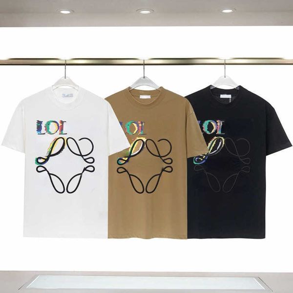 luxury brand sweatshirt men women loe designer t shirt round neck tee 3d embroidery t shirts fashion short sleeved tshirt pullover breathabl, White;black
luxury brand sweatshirt men women loe designer t shirt round neck tee 3d embroidery t shirts fashion short sleeved tshirt pullover breathabl, White;black