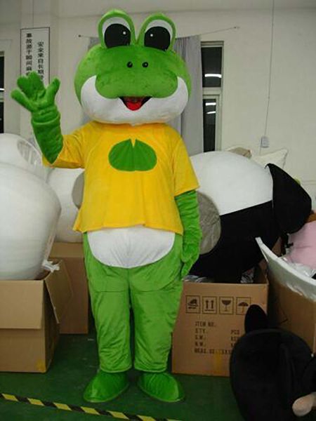 factory frog mascot costume cartoon character outfit attractive suit plan birthday, Red;yellow
factory frog mascot costume cartoon character outfit attractive suit plan birthday, Red;yellow