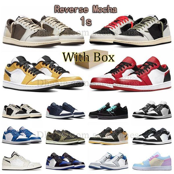with box luxury basketball shoes jumpman 1 low chicago 1s reverse mocha laser orange ts og olive men women sneaker tiffany blue panda arctic
with box luxury basketball shoes jumpman 1 low chicago 1s reverse mocha laser orange ts og olive men women sneaker tiffany blue panda arctic