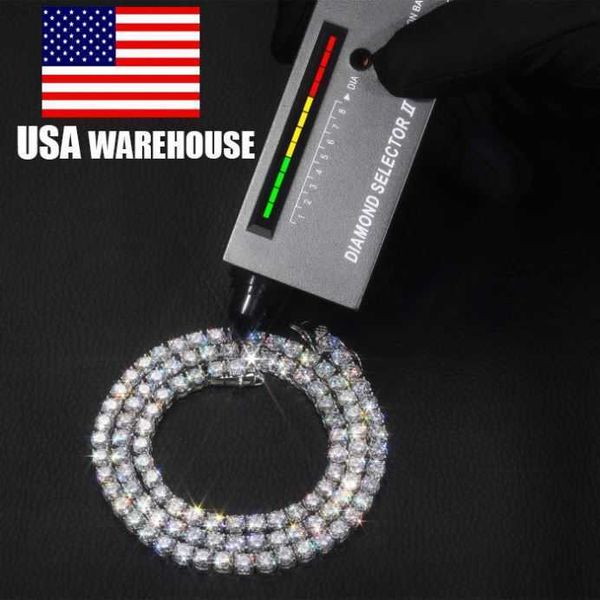 in stock usa warehouse wholesale vvs moissanite tennis chain iced out women fine jewelry tennis necklace, Silver
in stock usa warehouse wholesale vvs moissanite tennis chain iced out women fine jewelry tennis necklace, Silver
