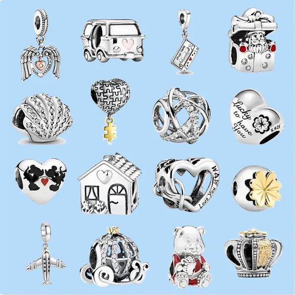 925 sterling silver charms for pandora jewelry beads shell airplane camera sail boat beads, Black
925 sterling silver charms for pandora jewelry beads shell airplane camera sail boat beads, Black
