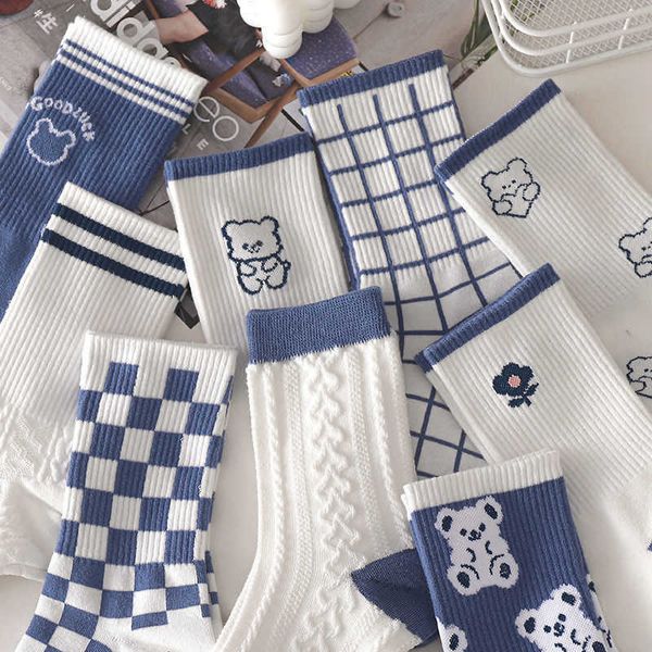 women man socks wholesale compression cotton autumn cartoon winter blue plaid japanese korean happy new year gift fashion student sox middle, Black
women man socks wholesale compression cotton autumn cartoon winter blue plaid japanese korean happy new year gift fashion student sox middle, Black