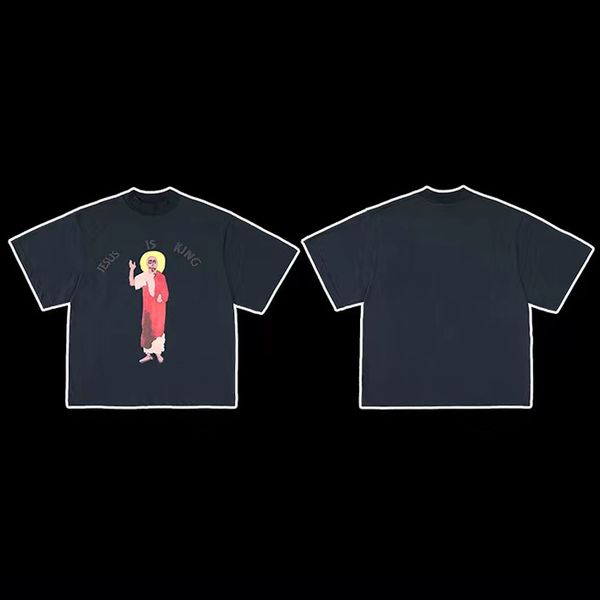 fashion designer mens tshirts high version cpfm brand jesus king three god oil painting tees street loose short sleeve t-shirt asia size s-x, White;black
fashion designer mens tshirts high version cpfm brand jesus king three god oil painting tees street loose short sleeve t-shirt asia size s-x, White;black