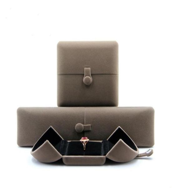 jewelry pouches bags brown velvet storage box double opening snap button ring display necklace pendant gift2686409, Pink;blue
jewelry pouches bags brown velvet storage box double opening snap button ring display necklace pendant gift2686409, Pink;blue