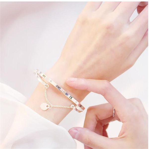 bracelets designer for womenpeach heart lady's digital bracelet simple rose bracelet gold braceletmen bracelet, Black
bracelets designer for womenpeach heart lady's digital bracelet simple rose bracelet gold braceletmen bracelet, Black