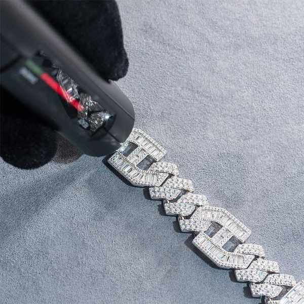 super september 15mm s925 sterling silver moissanite prong baguette diamond cuban link chain two rows stone iced out hip hop jewelry necklac
super september 15mm s925 sterling silver moissanite prong baguette diamond cuban link chain two rows stone iced out hip hop jewelry necklac