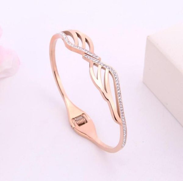 bangle korean style fashion ornament diamond leaf rose gold titanium steel bracelet stainless for women9764040, Black
bangle korean style fashion ornament diamond leaf rose gold titanium steel bracelet stainless for women9764040, Black