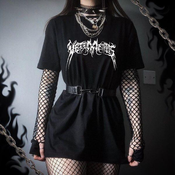 t-shirt women's t shirts gothic dark streetwear femme clothes punk vintage short sleeve harajuku letter casual hip hop tees, White
t-shirt women's t shirts gothic dark streetwear femme clothes punk vintage short sleeve harajuku letter casual hip hop tees, White