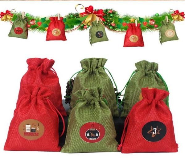 24pcs packaging s santa sack with stickers diy candy storage pouches navidad christmas gift bag5089392, Pink;blue
24pcs packaging s santa sack with stickers diy candy storage pouches navidad christmas gift bag5089392, Pink;blue