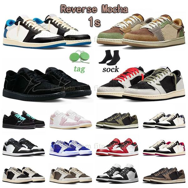 men women quality 1s basketball shoes jumpman 1 low reverse mocha fragment black phantom ts og olive outdoor sneaker trainers chicago panda
men women quality 1s basketball shoes jumpman 1 low reverse mocha fragment black phantom ts og olive outdoor sneaker trainers chicago panda