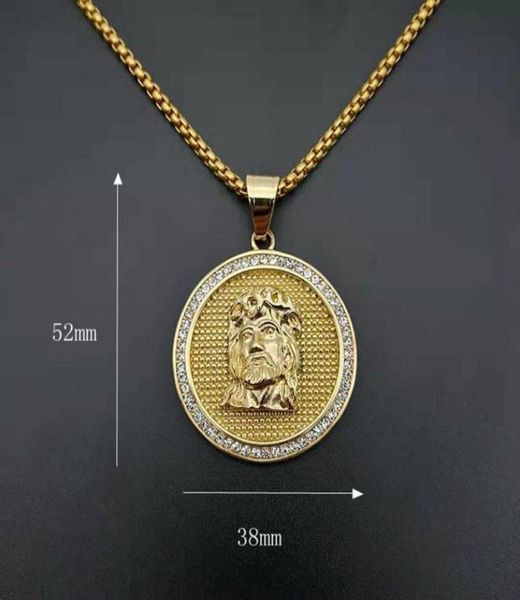 pendant necklaces hip hop gold color stainless steel jesus piece pendants for men rapper jewelry drop4352590, Silver
pendant necklaces hip hop gold color stainless steel jesus piece pendants for men rapper jewelry drop4352590, Silver