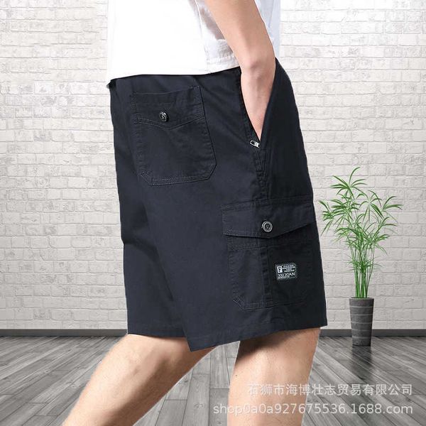 men's shorts five-piece pants summer work clothes solid color multi-pocket pure cotton sports casual fashion brand clothing, White;black
men's shorts five-piece pants summer work clothes solid color multi-pocket pure cotton sports casual fashion brand clothing, White;black